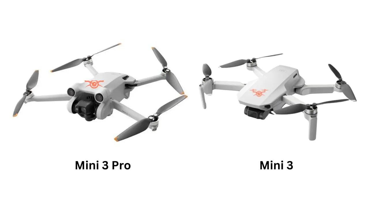 DJI Mini 3 vs Mini 3 Pro