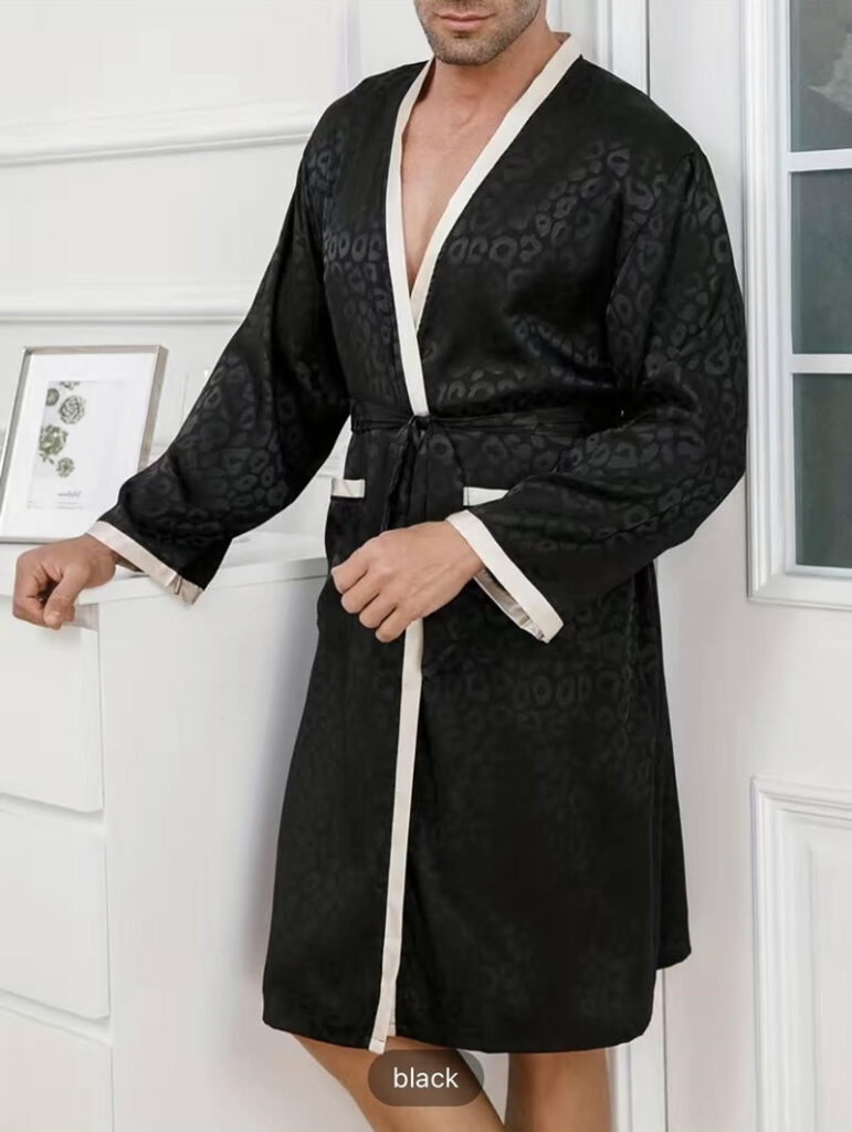 Men’s Animal Print Robes: The Ultimate in Bold Fashion