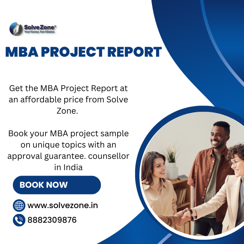 MBA Project Report