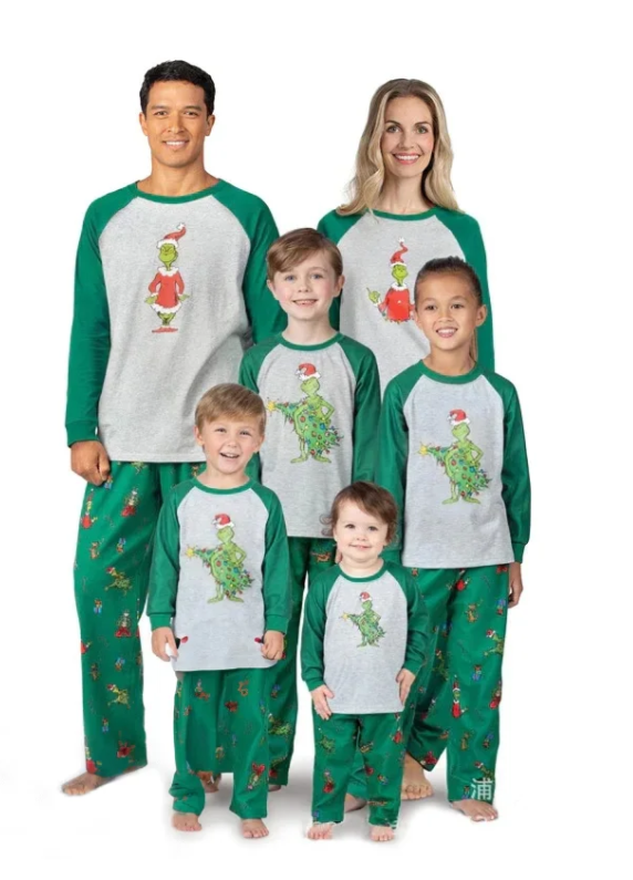 family matching pajamas