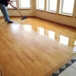 How do I maintain and clean linoleum floors?