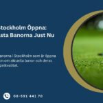 golfbanor stockholm öppna