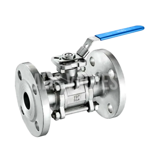 3 piece Flanged End Ball Valve 