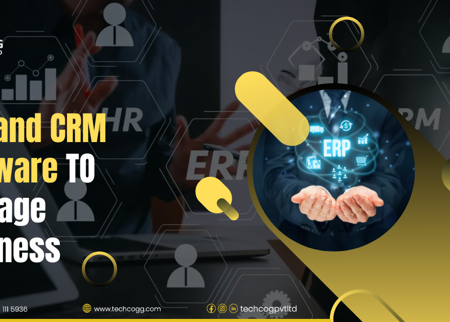 ERP and CRM Software to Manage Business