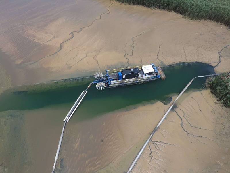 lagoon dredge equipment