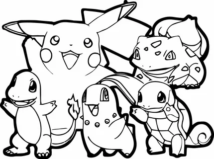 Pokémon Coloring Pages