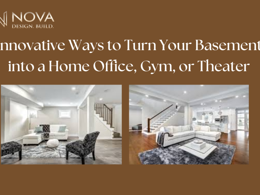 Innovative Ways to Turn Your Basement into a Home Office, Gym, or Theater