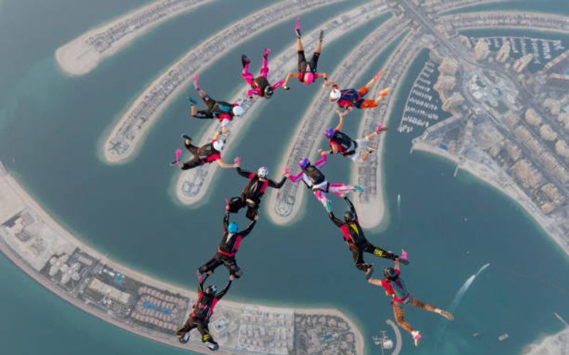 Thrill of Skydive abu dhabi