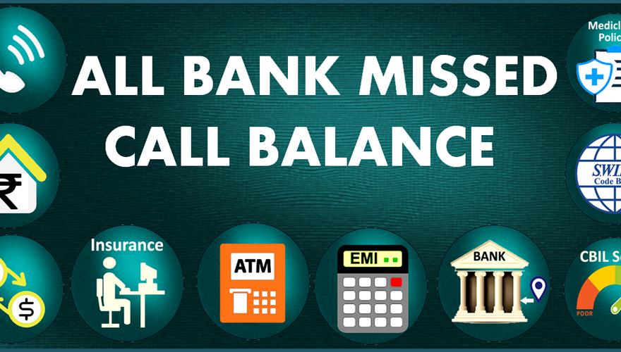 all bank miss call balance