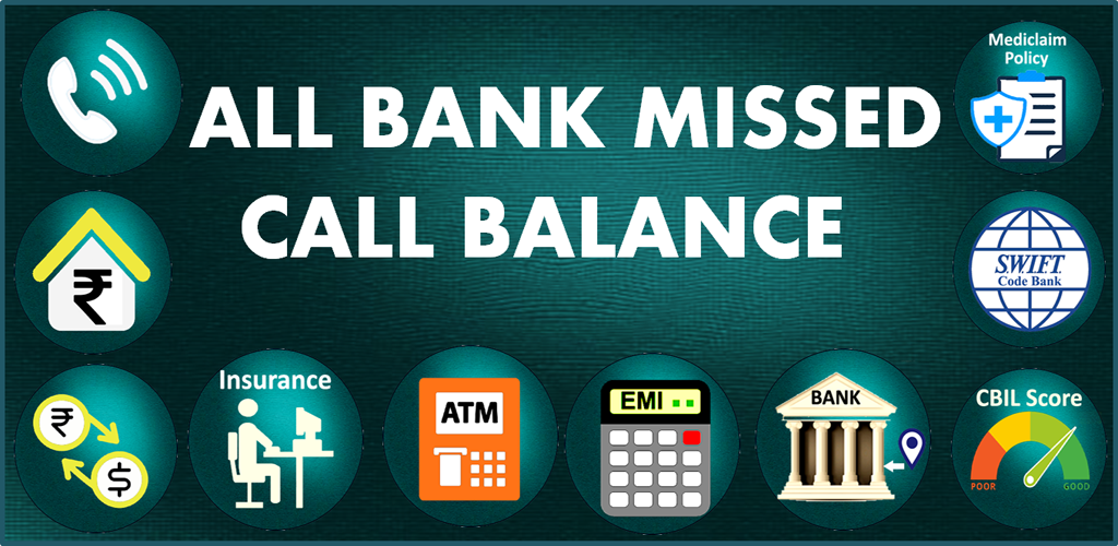 all bank miss call balance