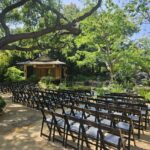 black resin chair rentals Santa Barbara