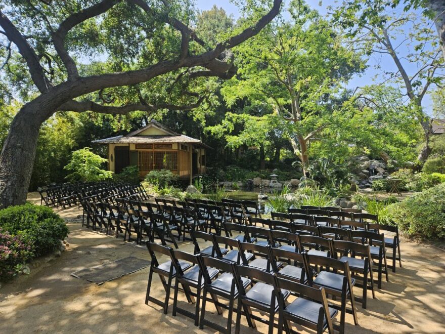 black resin chair rentals Santa Barbara