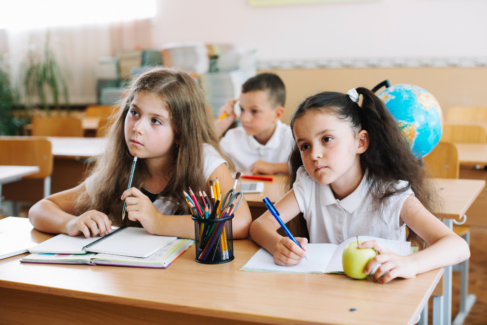 children in school