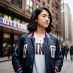 From the Sidelines to the Streets: Styling the New York Giants Varsity Jacket