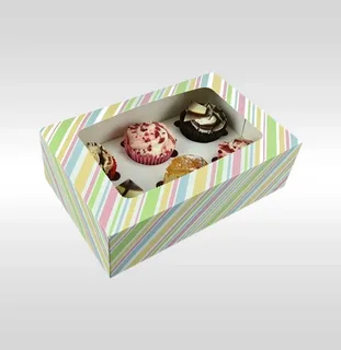 custom cupcake muffin box