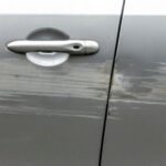 scratches on car