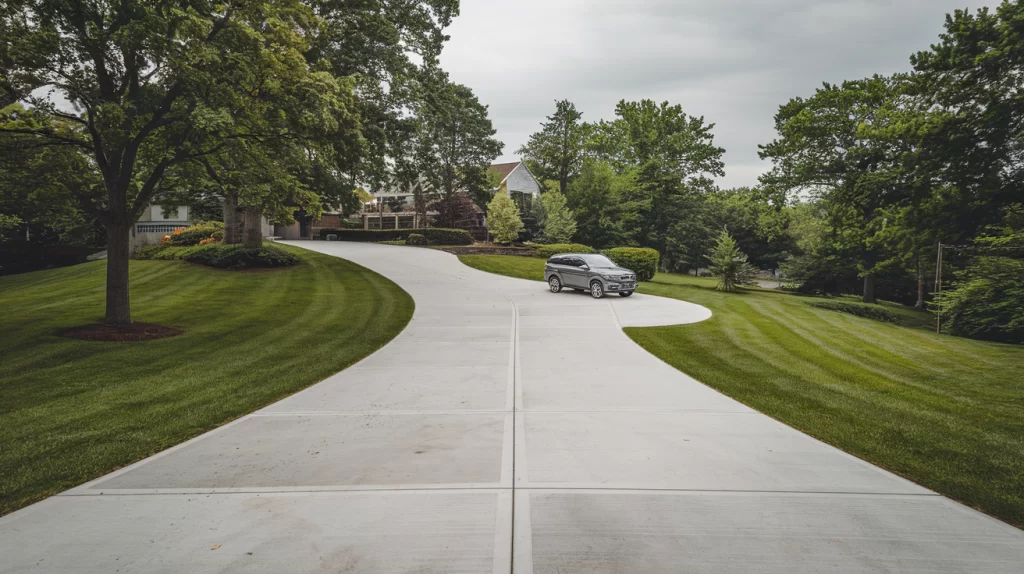 concrete driveway new york