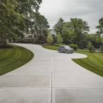 concrete driveway new york