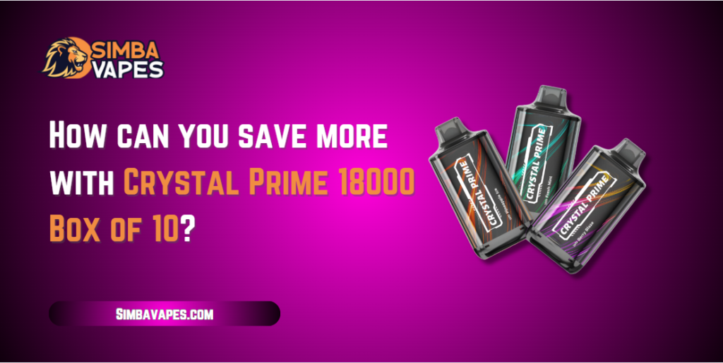 Crystal prime 18000 box of 10