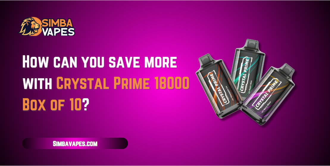 Crystal prime 18000 box of 10