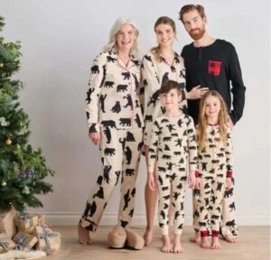 Matching family Christmas pajamas