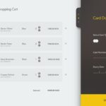 Shopping Cart website design