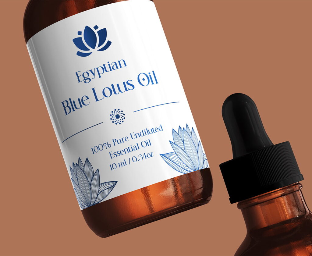 Blue lotus oil