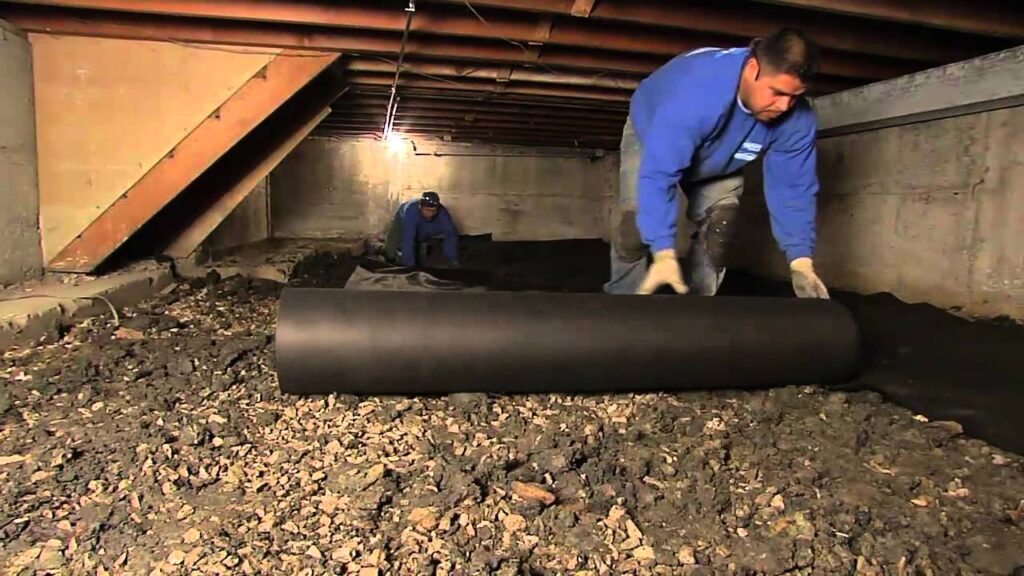 crawl space moisture control