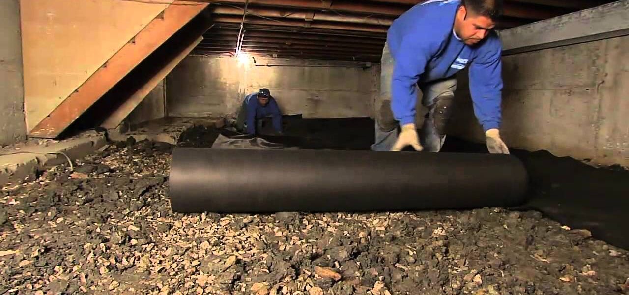 crawl space moisture control