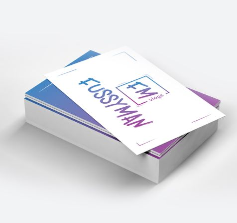 foiled business cards