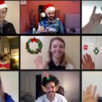 virtual christmas games for work