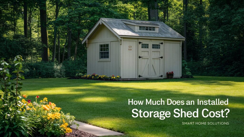 How Much Does an Installed Storage Shed Cost?