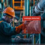 Worker working in oil & Gas industry