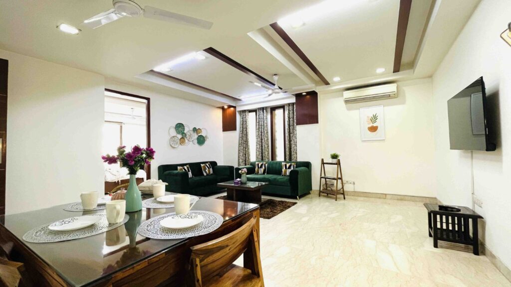 corporate serviced apartments in Delhi