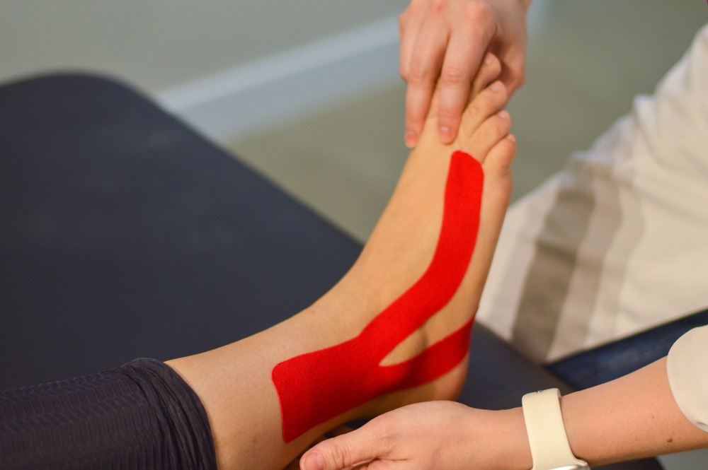 Ankle Kinesio Taping