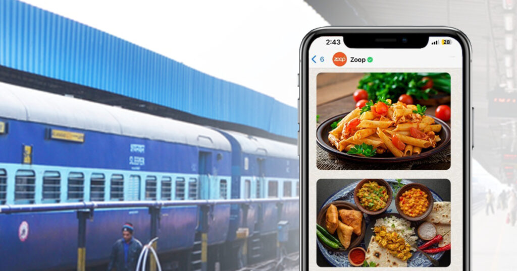 Railway food order online