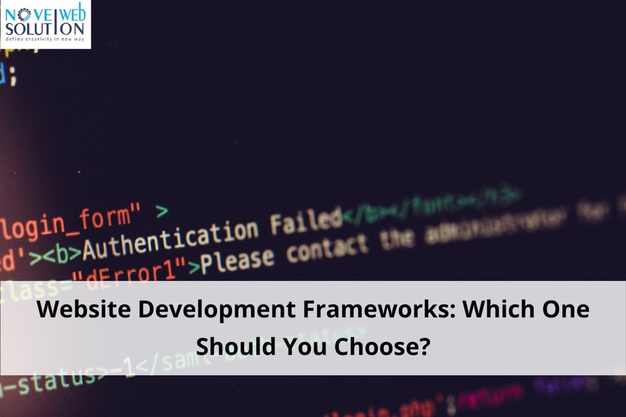 Website Development Frameworks