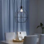 black pendant lamp shade