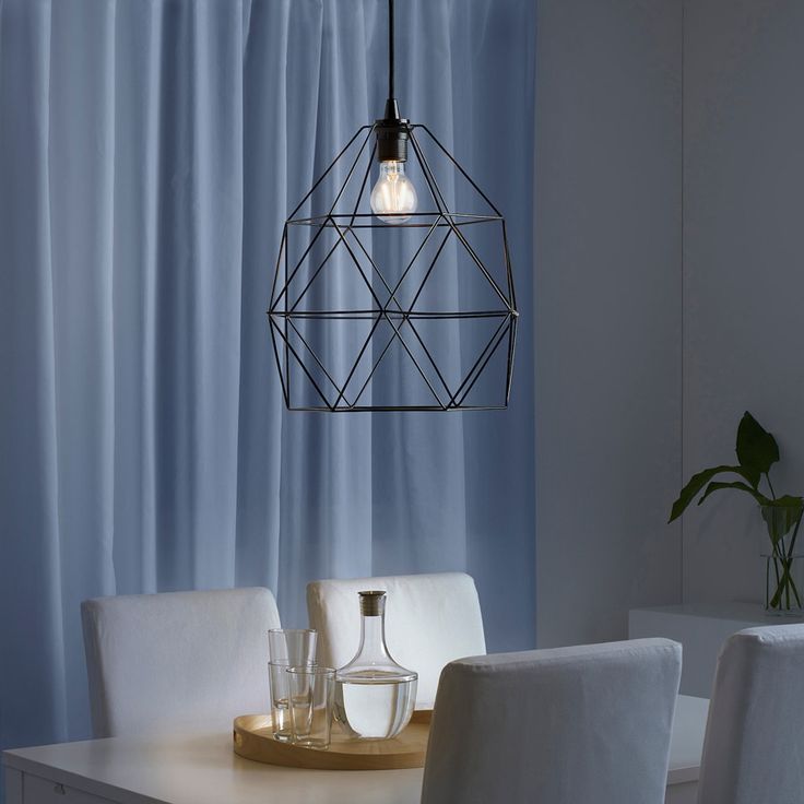 black pendant lamp shade